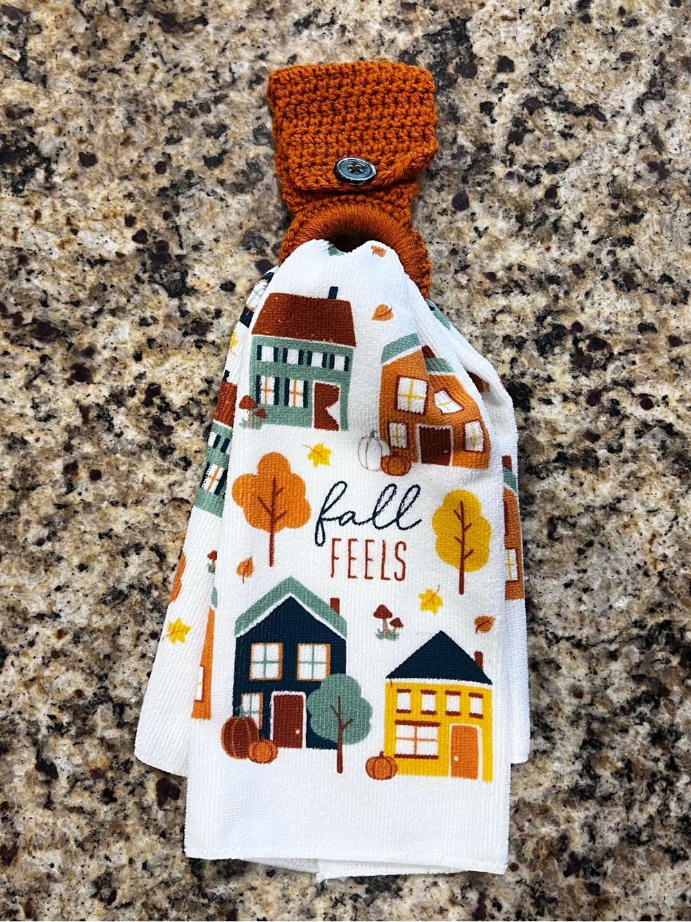 New Without Tags Autumn Kitchen Towel Set - Pumpkin Spice & Fall Feels - Picture 3 of 4